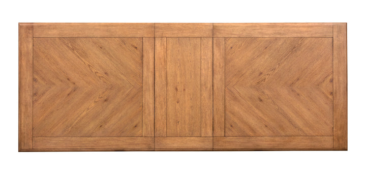 Woodward Dark Clove Trestle Extendable Dining Table - D6521-21