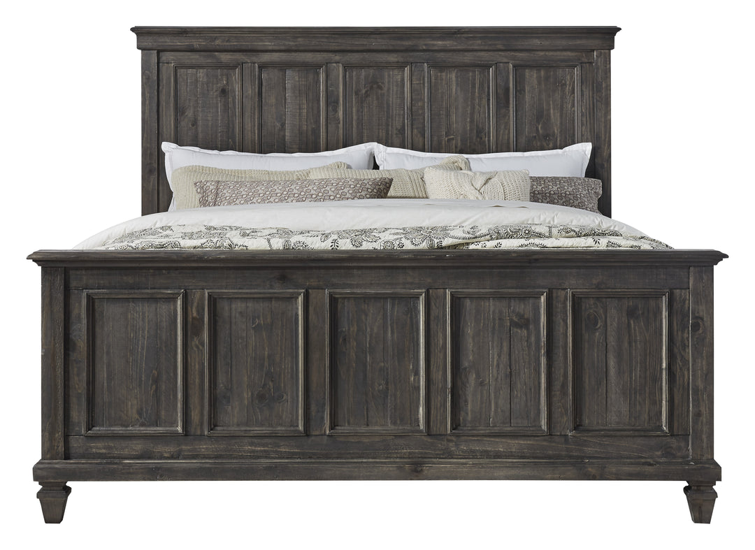 Calistoga Weathered Charcoal King Panel Bed - B2590-64