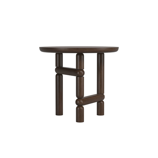 Verge Round End Table