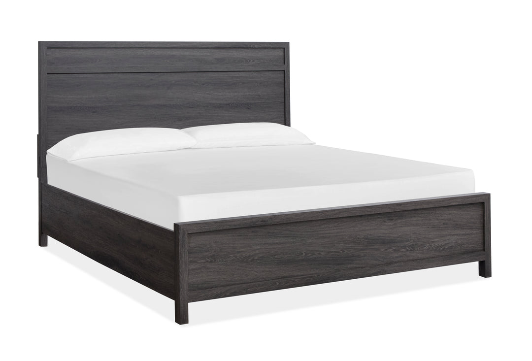 Merrifield Raisin Black King Panel Bed - B6308-64