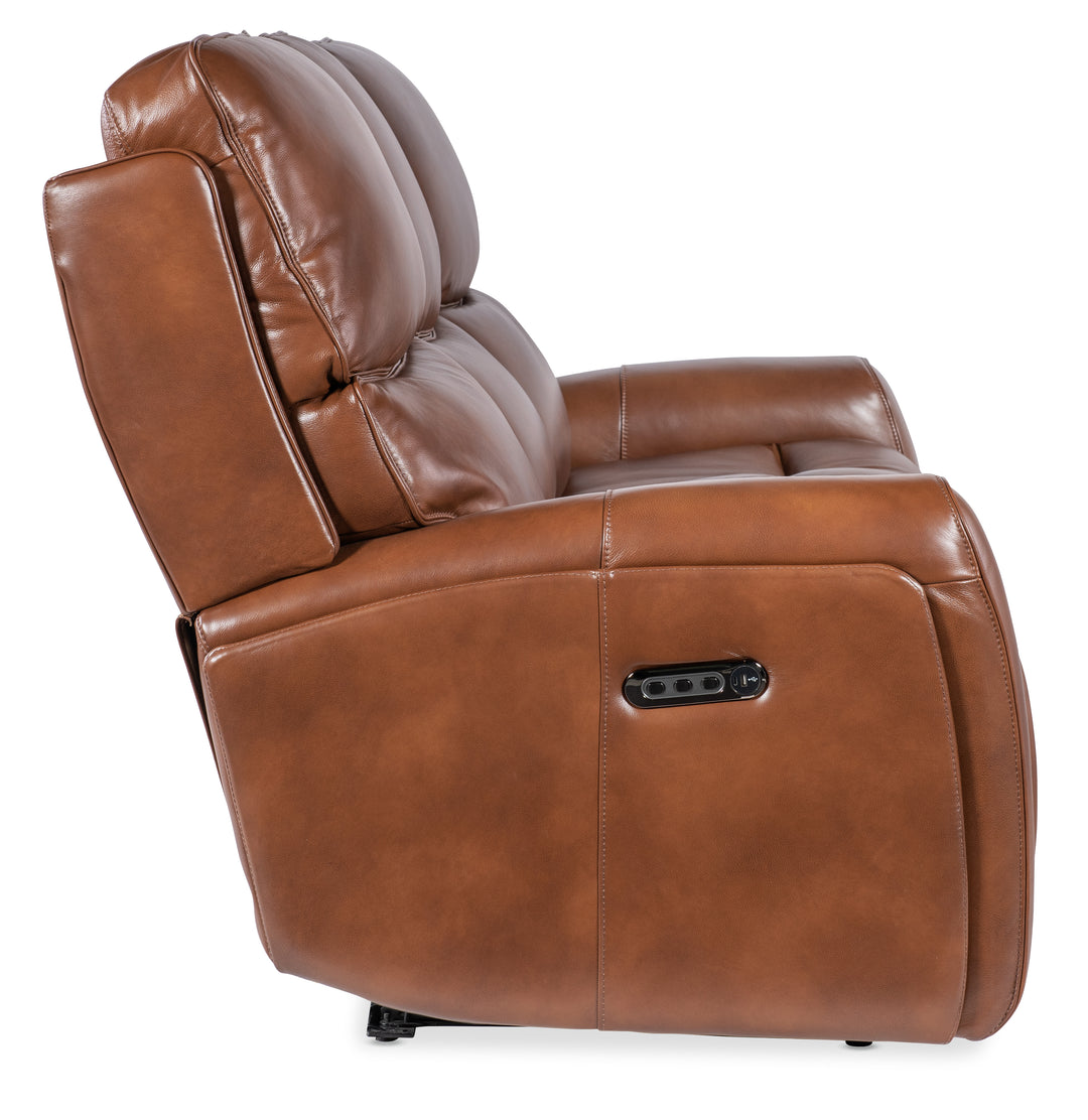 American Home Furniture | Hooker Furniture - Crosby Zero Gravity Power Sofa with Power Headrest and Lumbar