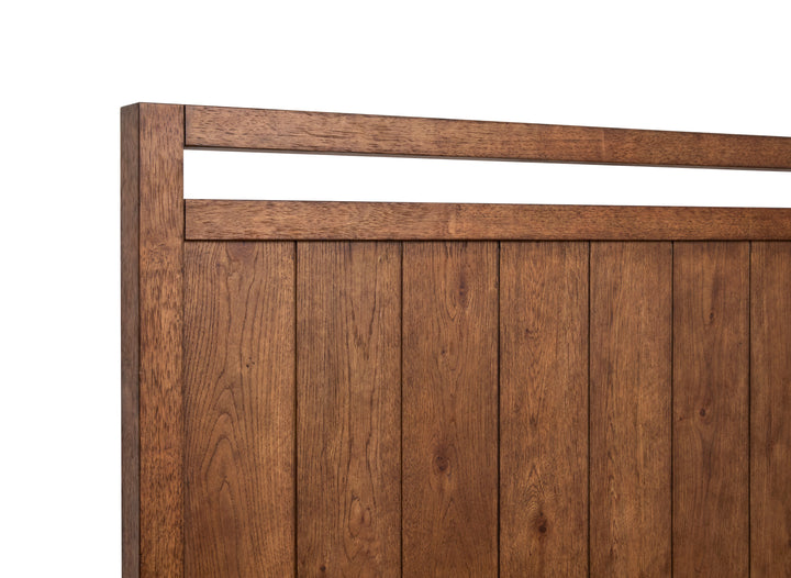 Conway Honey Wheat King Panel Bed - B6422-64
