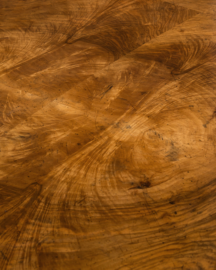 Curved Walnut Desk