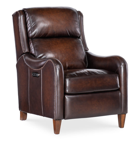 American Home Furniture Hooker Furniture Carrington Power Recliner w/Power Headrest 2