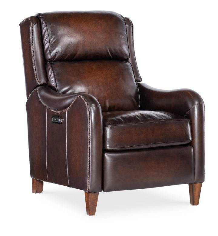 American Home Furniture Hooker Furniture Carrington Power Recliner w/Power Headrest 2
