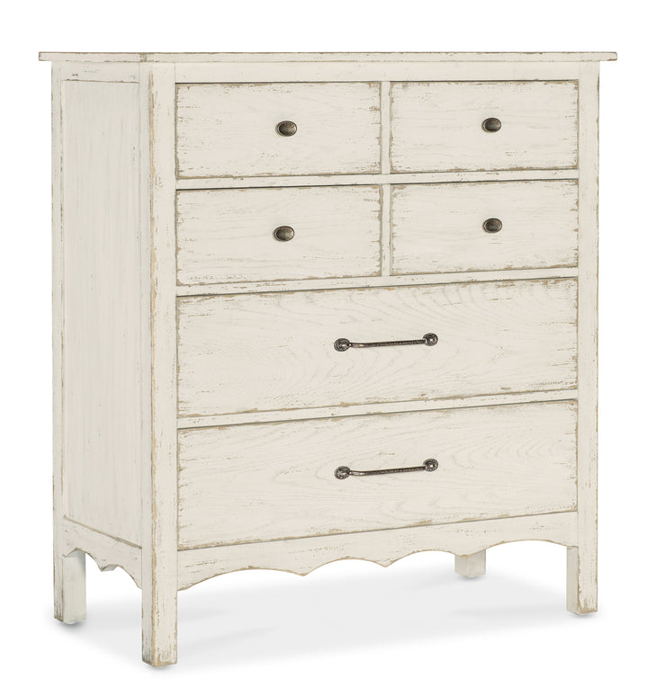 American Home Furniture | Hooker Furniture - Americana Six-Drawer Chest 2 - Daisy