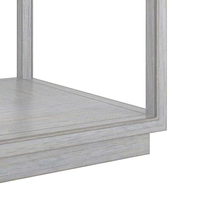 Glaze End Table-Vintage Blue
