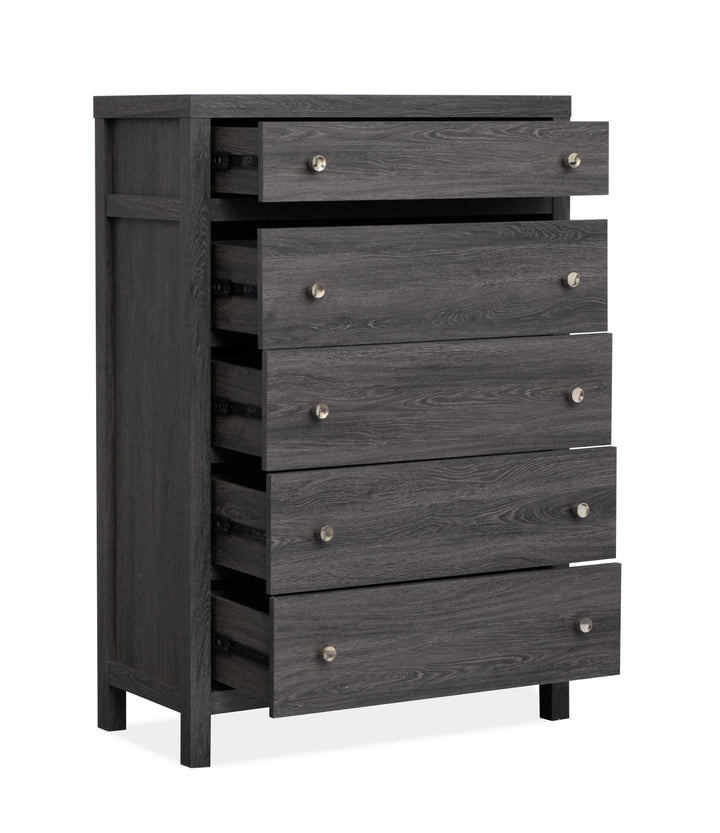 Merrifield Raisin Black Drawer Chest - B6308-10