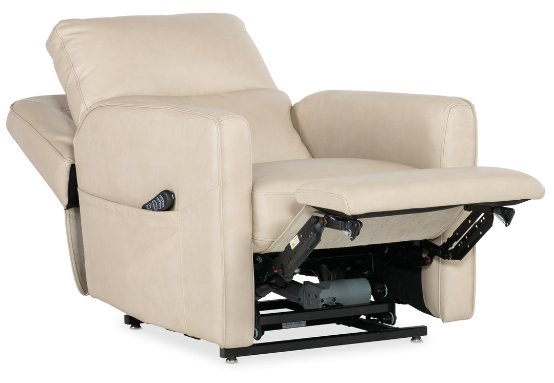 American Home Furniture | Hooker Furniture - Flynn Power Recliner w/ Power Headrest, Lumbar, and Lift