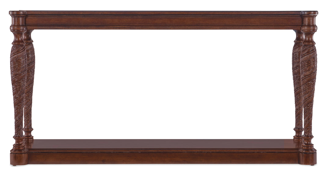 16.00"D x 64.00"W x 32.00"H/Dark Wood
