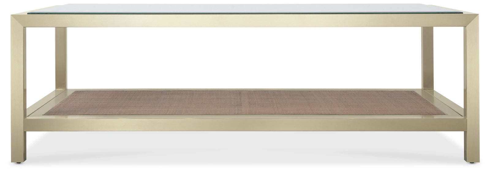 American Home Furniture Hooker Furniture Melange Raising Cane Cocktail Table