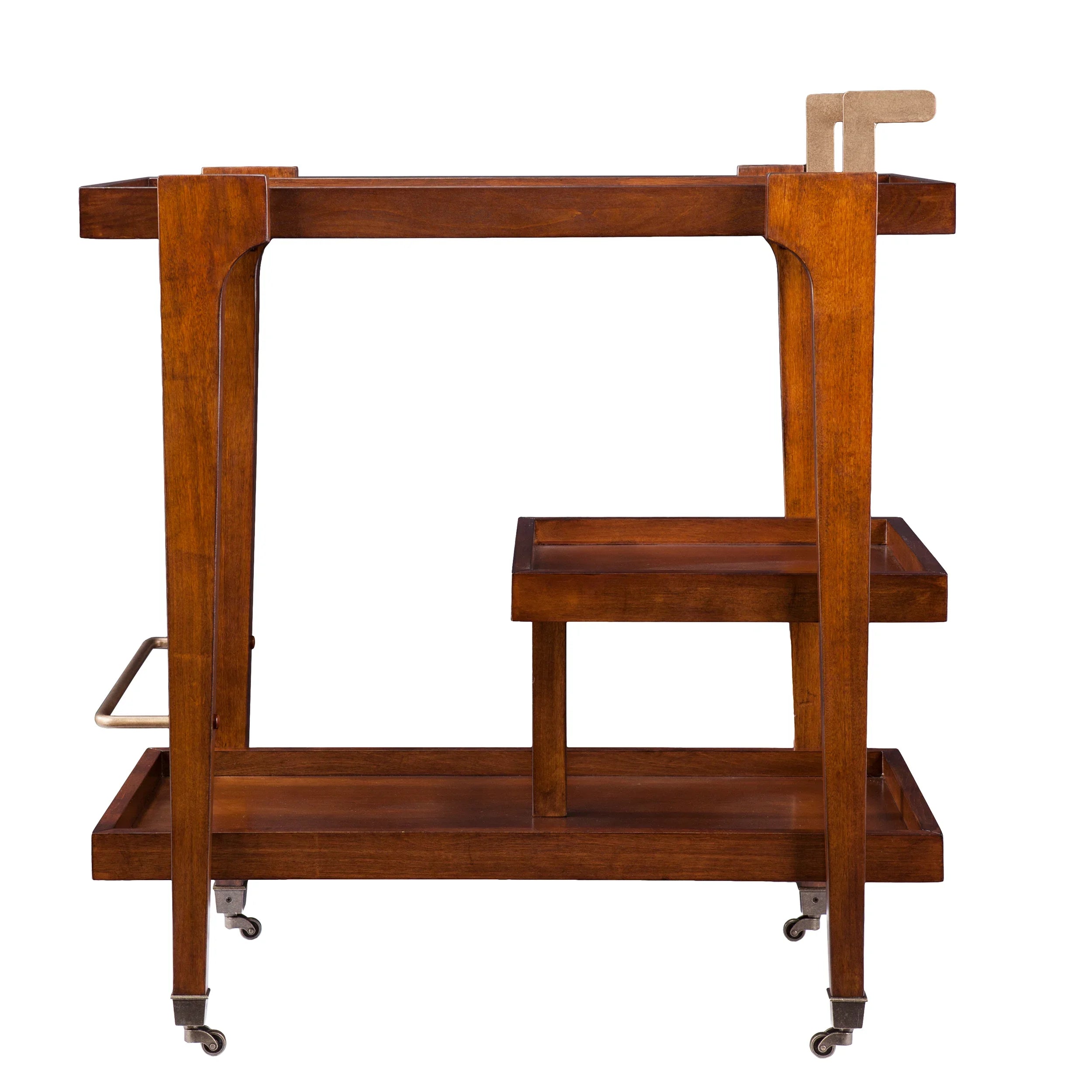 SEI Furniture Zhori Bar Cart - Thumbnail 3