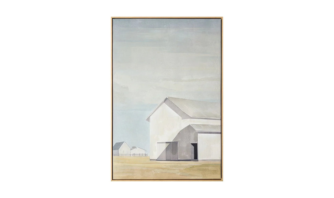 Gable Framed Painting - AmericanHomeFurniture