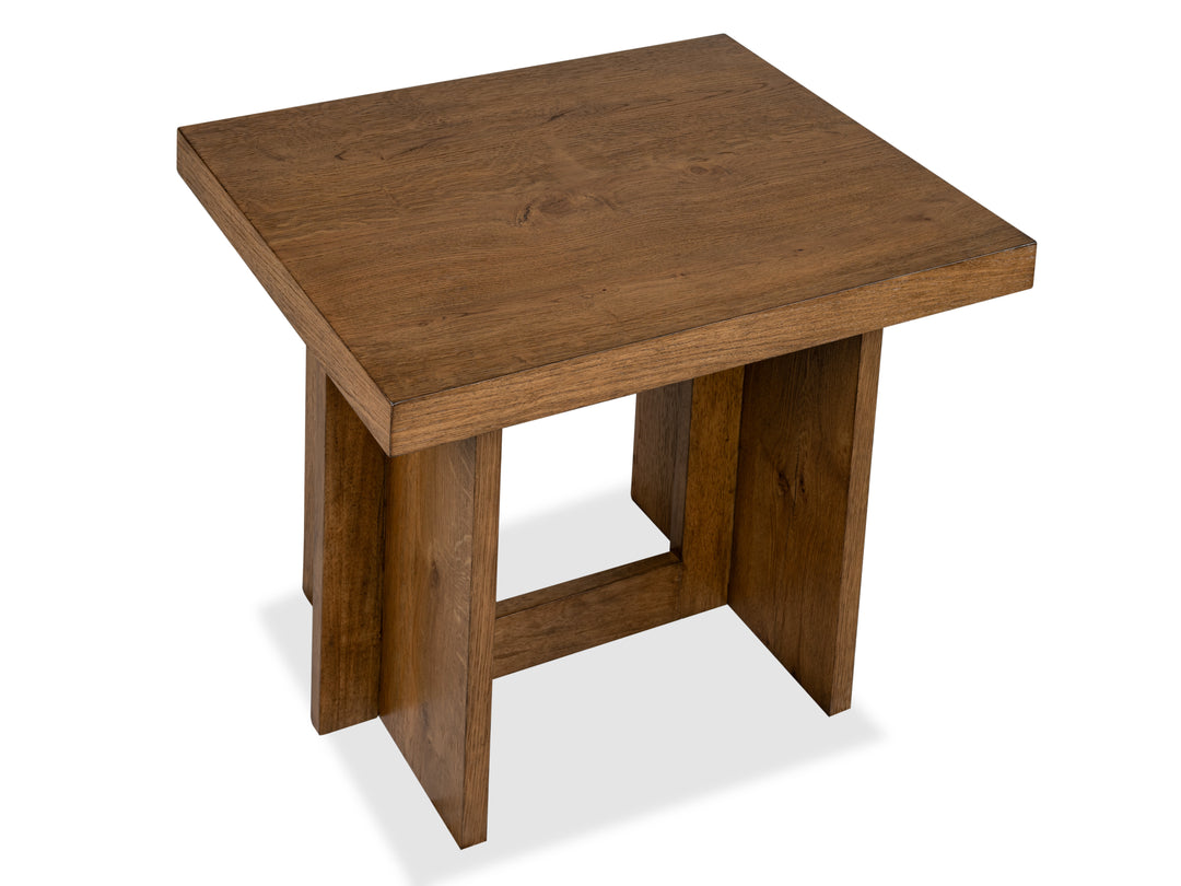 Marcel Brown Rectangular End Table - T6378-02