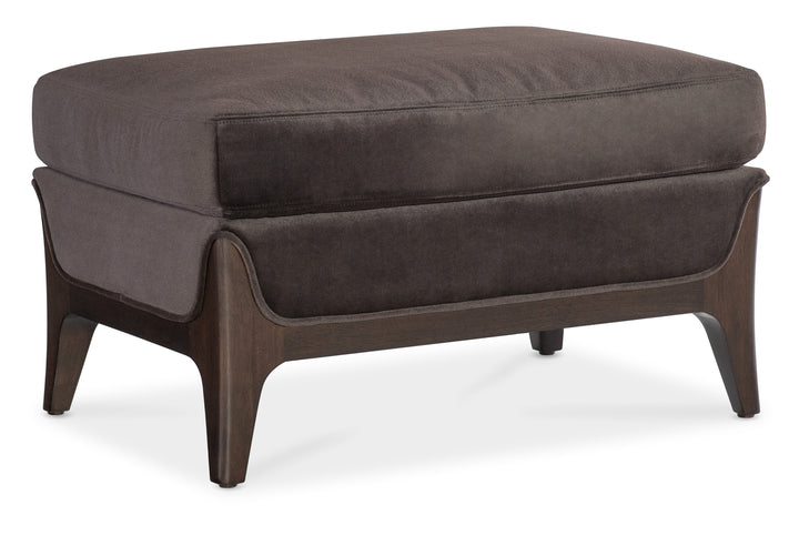 American Home Furniture | Hooker Furniture - Sophia Ottoman - Brown