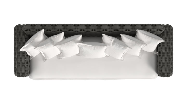Cabo Sofa in Soothe Pearl w/ Flange Welt