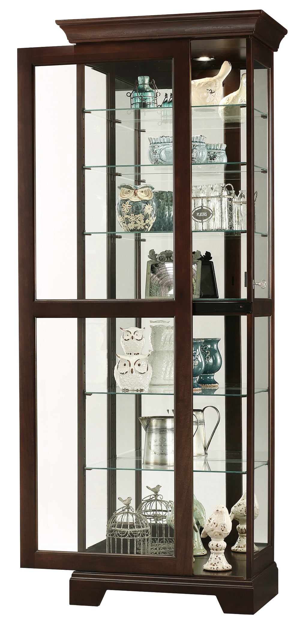 American Home Furniture | Howard Miller - Martindale II Curio Cabinet