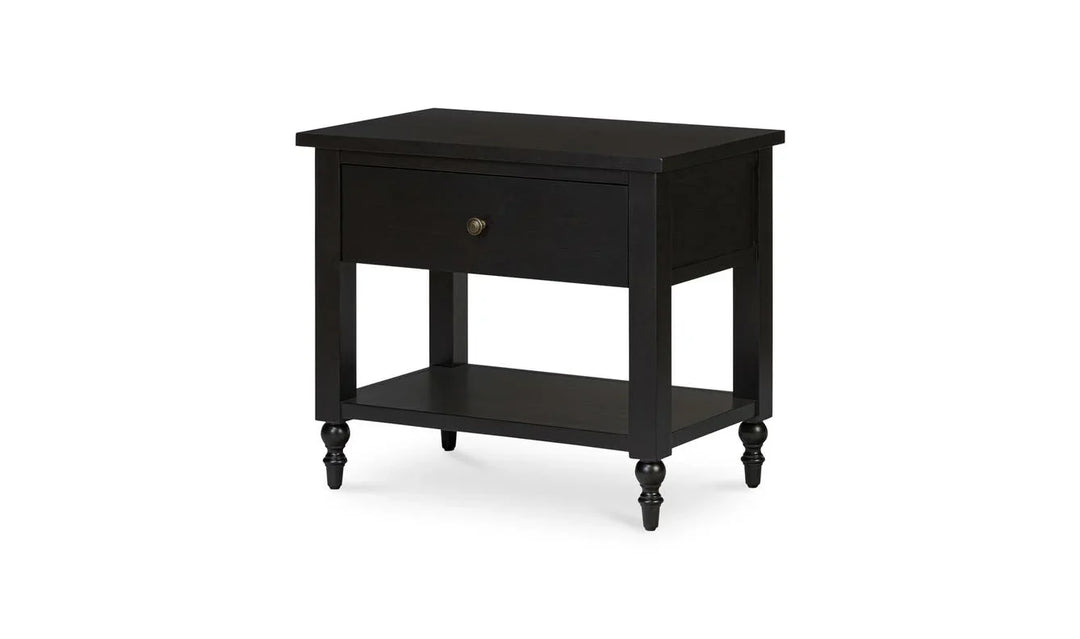 Katherine Nightstand Black - AmericanHomeFurniture