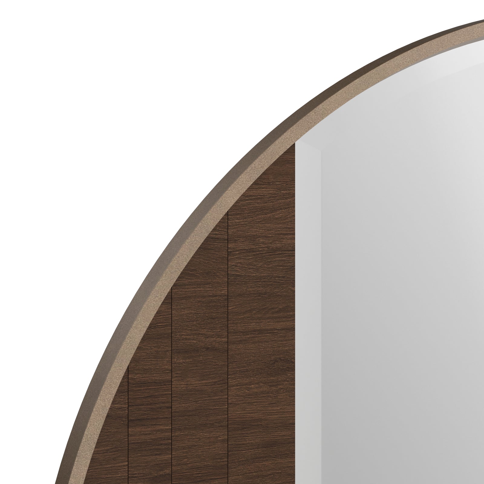 Verge Round Mirror