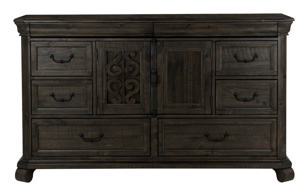 Bellamy Peppercorn Drawer Dresser - B2491-20