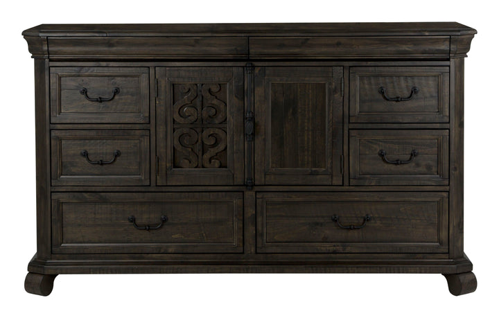 Bellamy Peppercorn Drawer Dresser - B2491-20