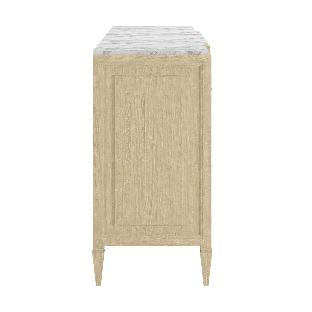 Eave Credenza w/stone top
