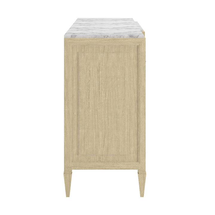 Eave Credenza w/stone top