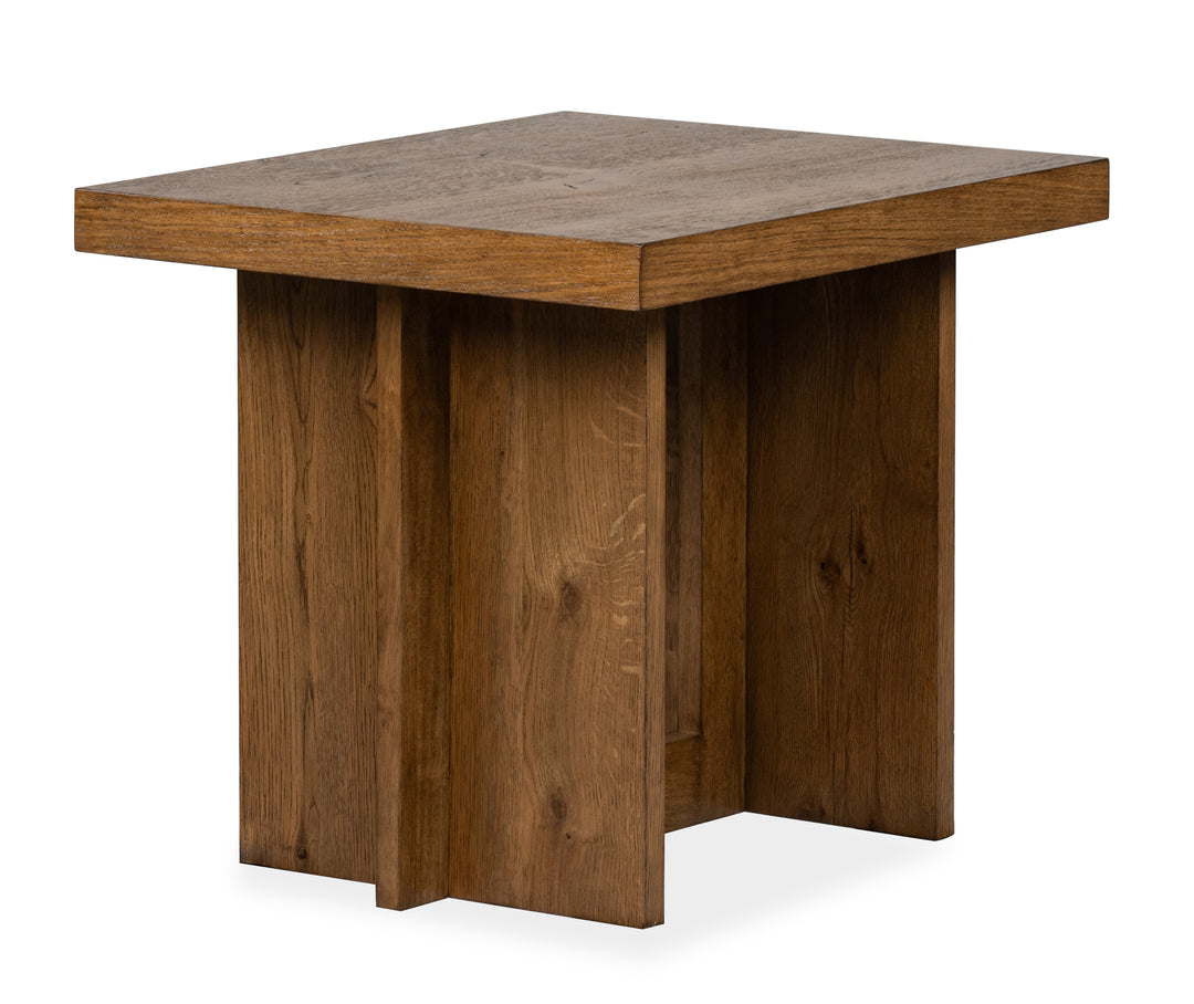 Marcel Brown Rectangular End Table - T6378-02