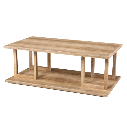 SEI Furniture Markworth Geometric Coffee Table COFFEE TABLES