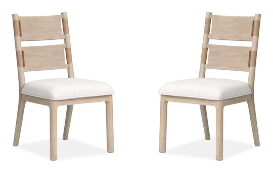 Sunset Cove Sanibel Brown Side Chair - Set of 2 - D5783-62
