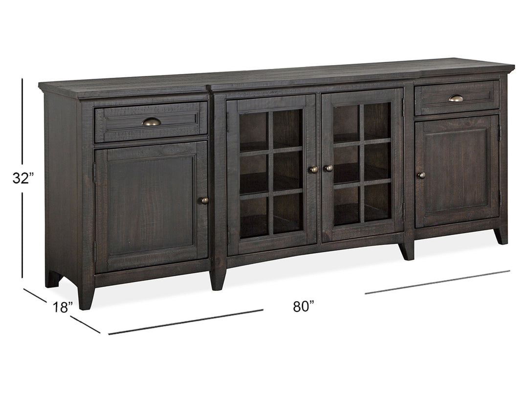 Westley Falls Graphite 80" Console - E4399-08