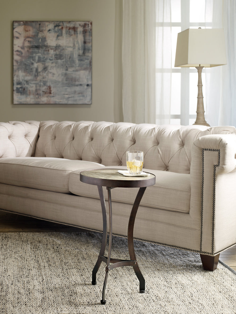 American Home Furniture Hooker Furniture Saint Armand Martini Table