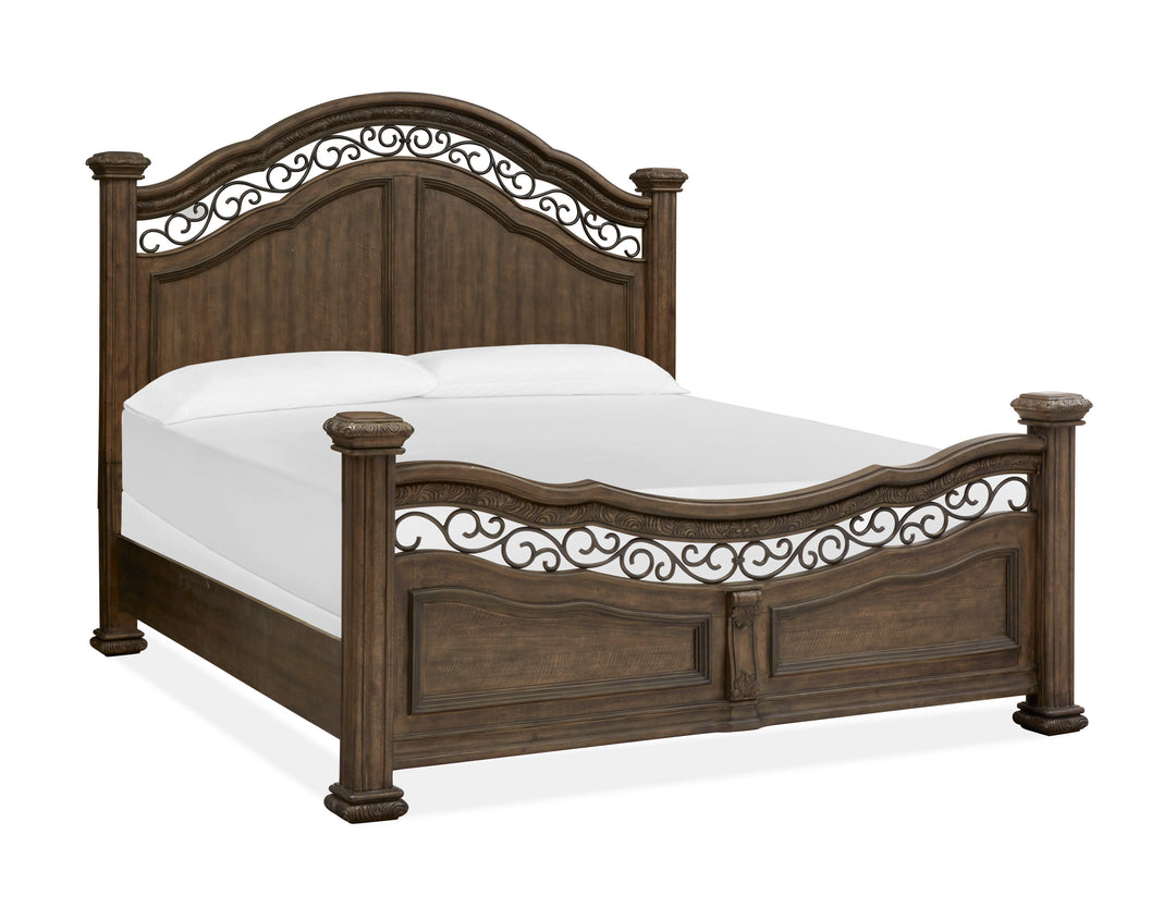 Durango Willadeene Brown California King Panel Bed - B5133-74