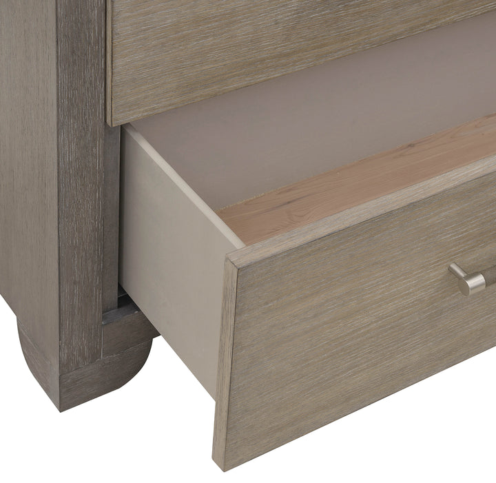 Anderson Park Moose Trail And Frontier Brown 5 Drawer Chest - P402124