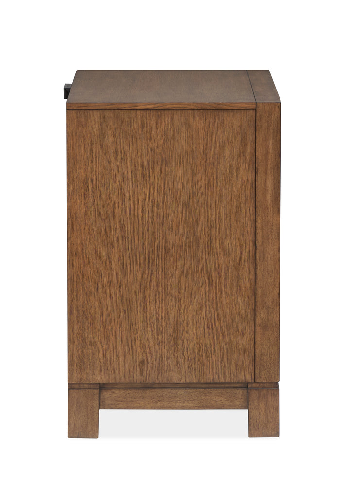Callisto Bourbon Brown Drawer Nightstand - B6396-01