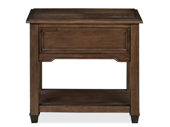 Cormac Brown Rectangular End Table - T6589-03