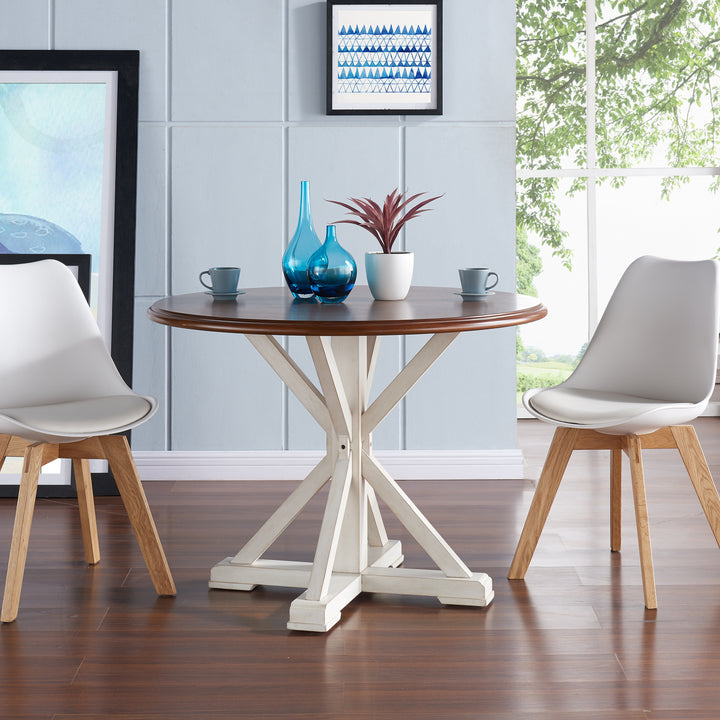 American Home Furniture | SEI Furniture - Barrisdale Farmhouse Dining Table