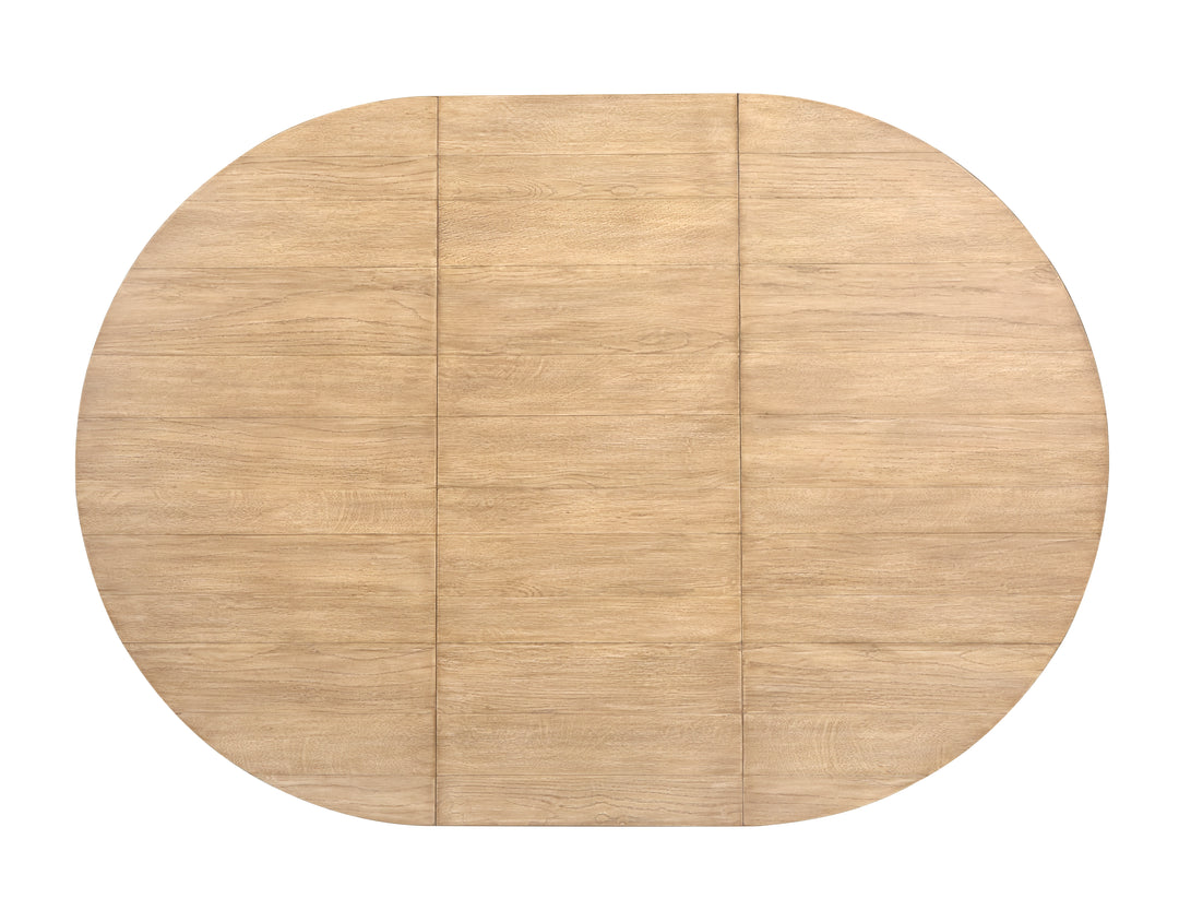 Coventry Honey Maple Extendable 48" Round Dining Table - D6480-22