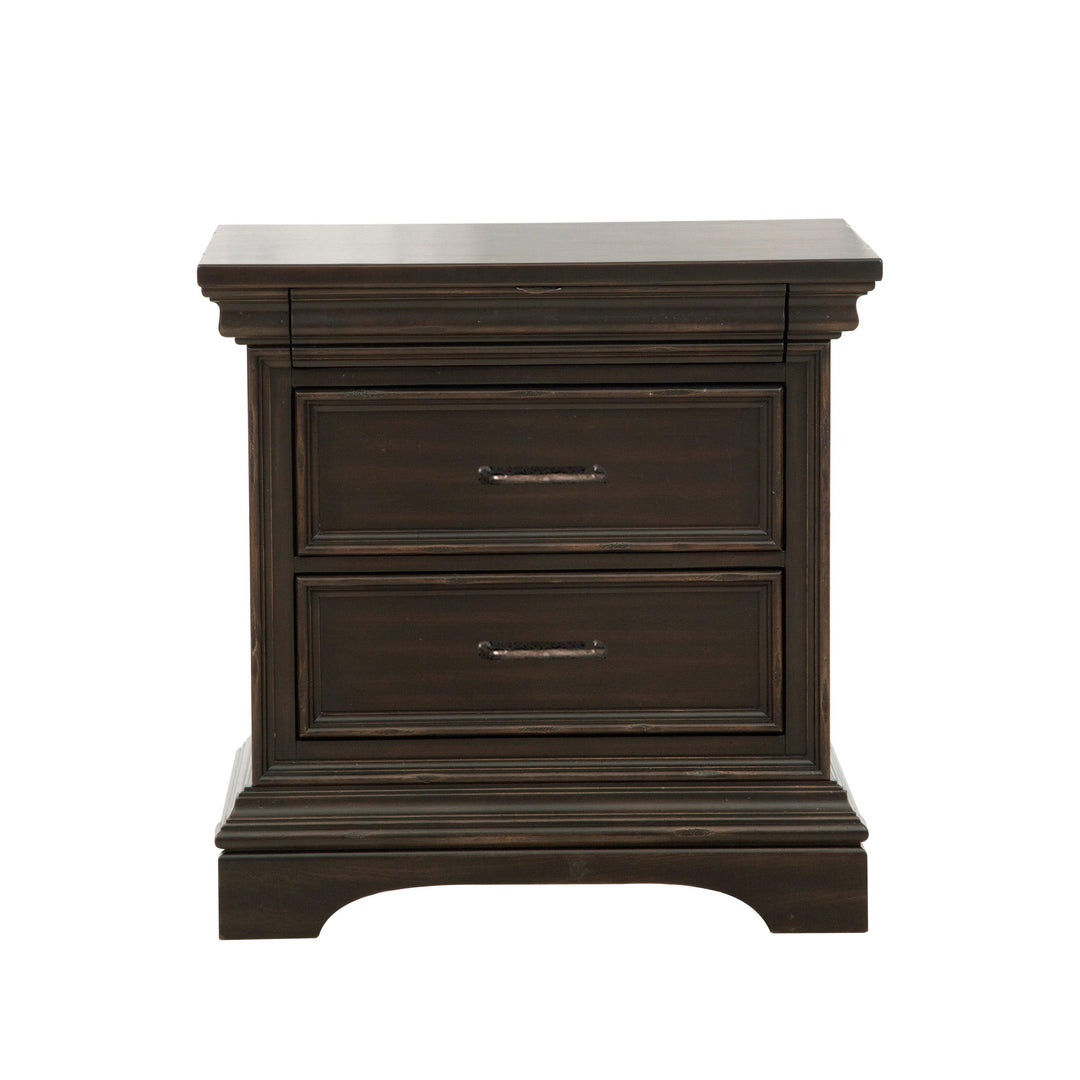 Caldwell 2 Drawer Nightstand - AmericanHomeFurniture