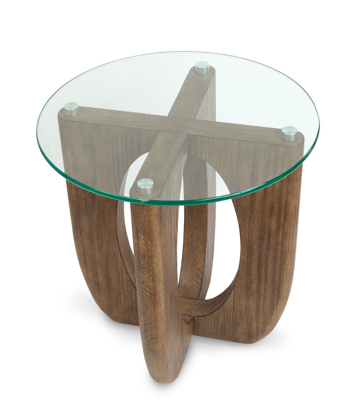Lainey Almond Round End Table - T5951-05