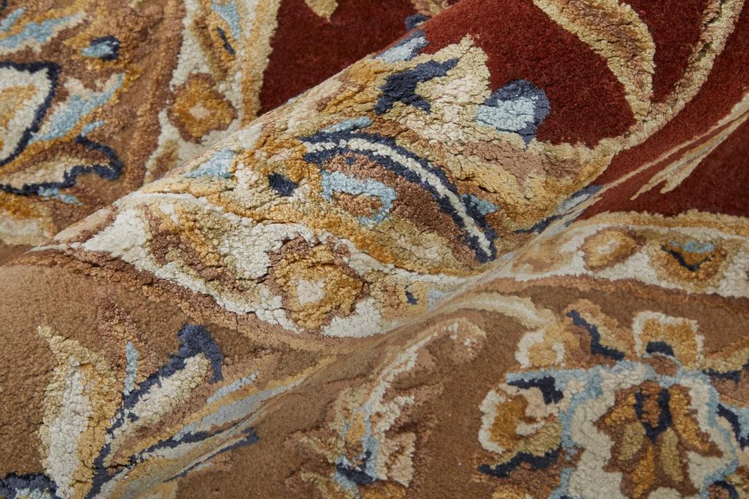 Rectangle/Rust-Beige