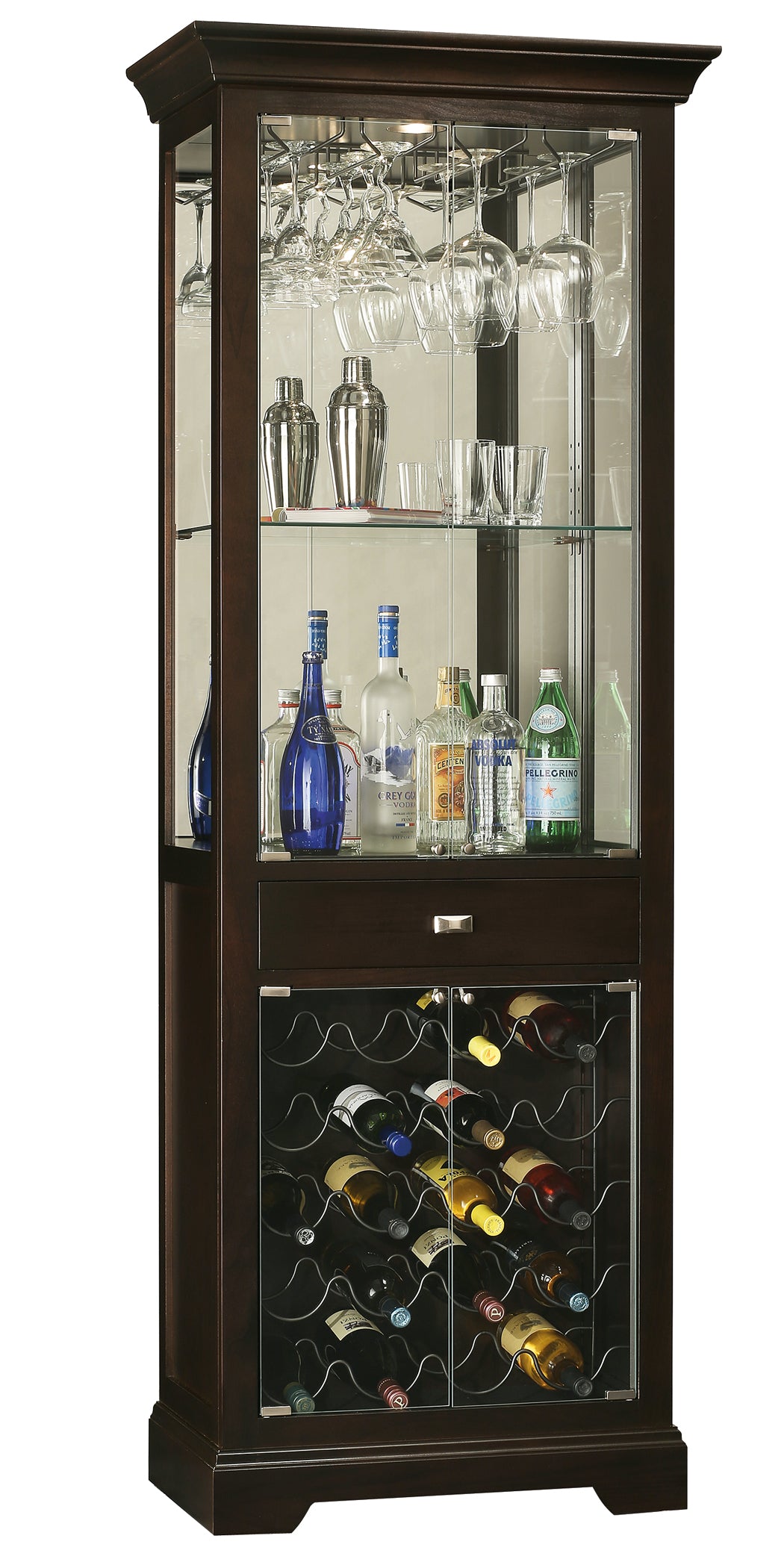 American Home Furniture | Howard Miller - Gimlet Wine Cabinet