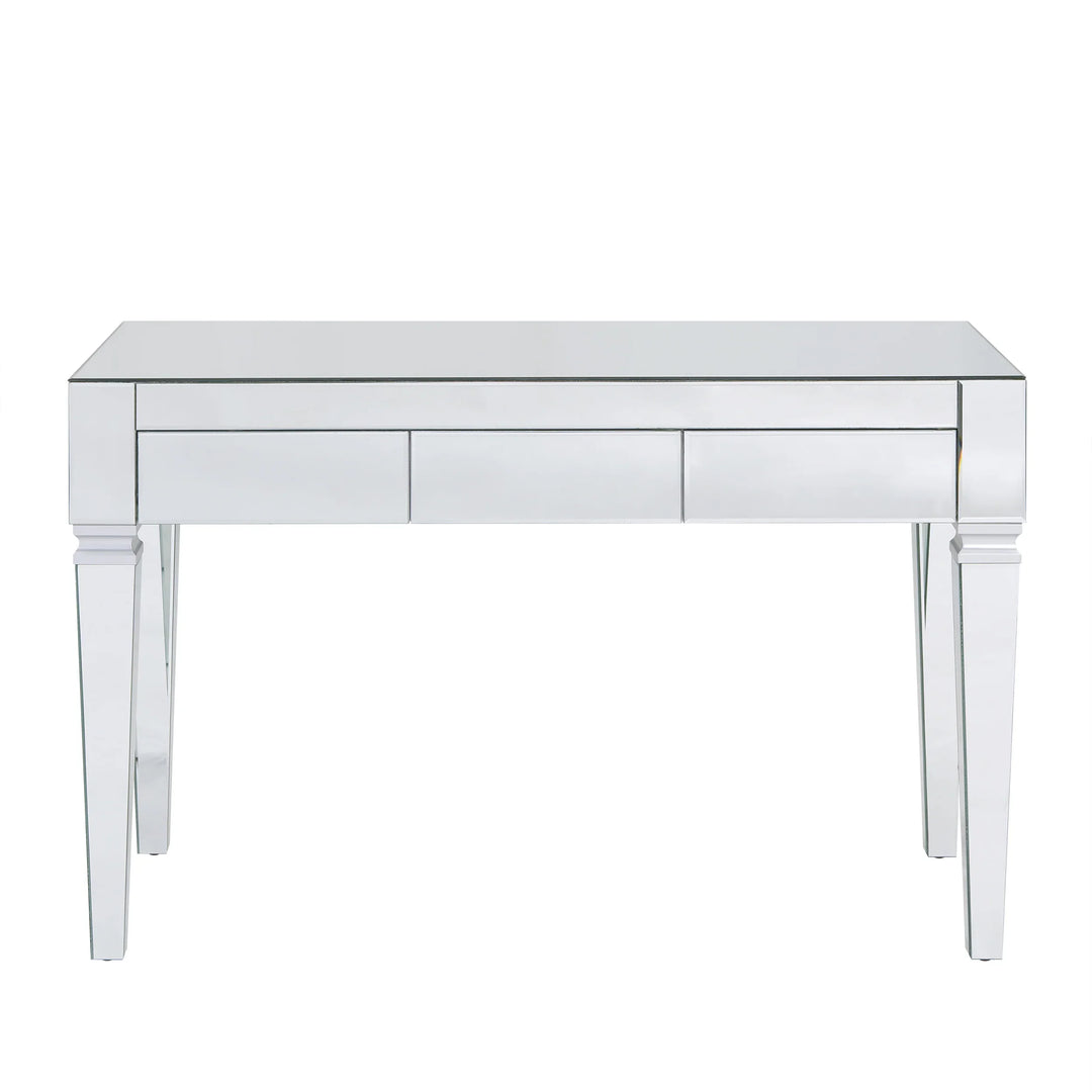 Darien Mirrored Desk - Glam - Silver - AmericanHomeFurniture