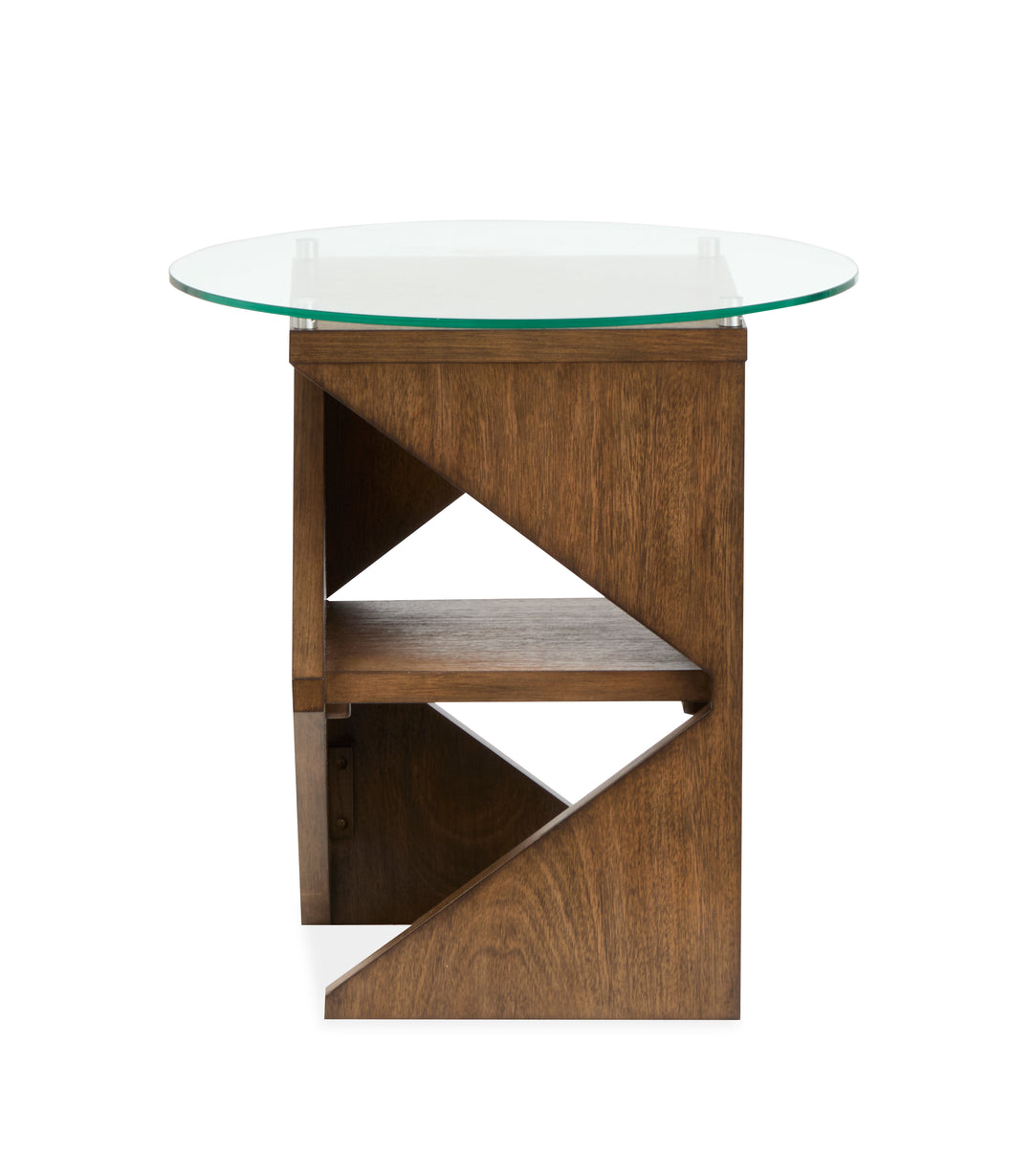 Vector Russet Round Accent Table - T6502-35