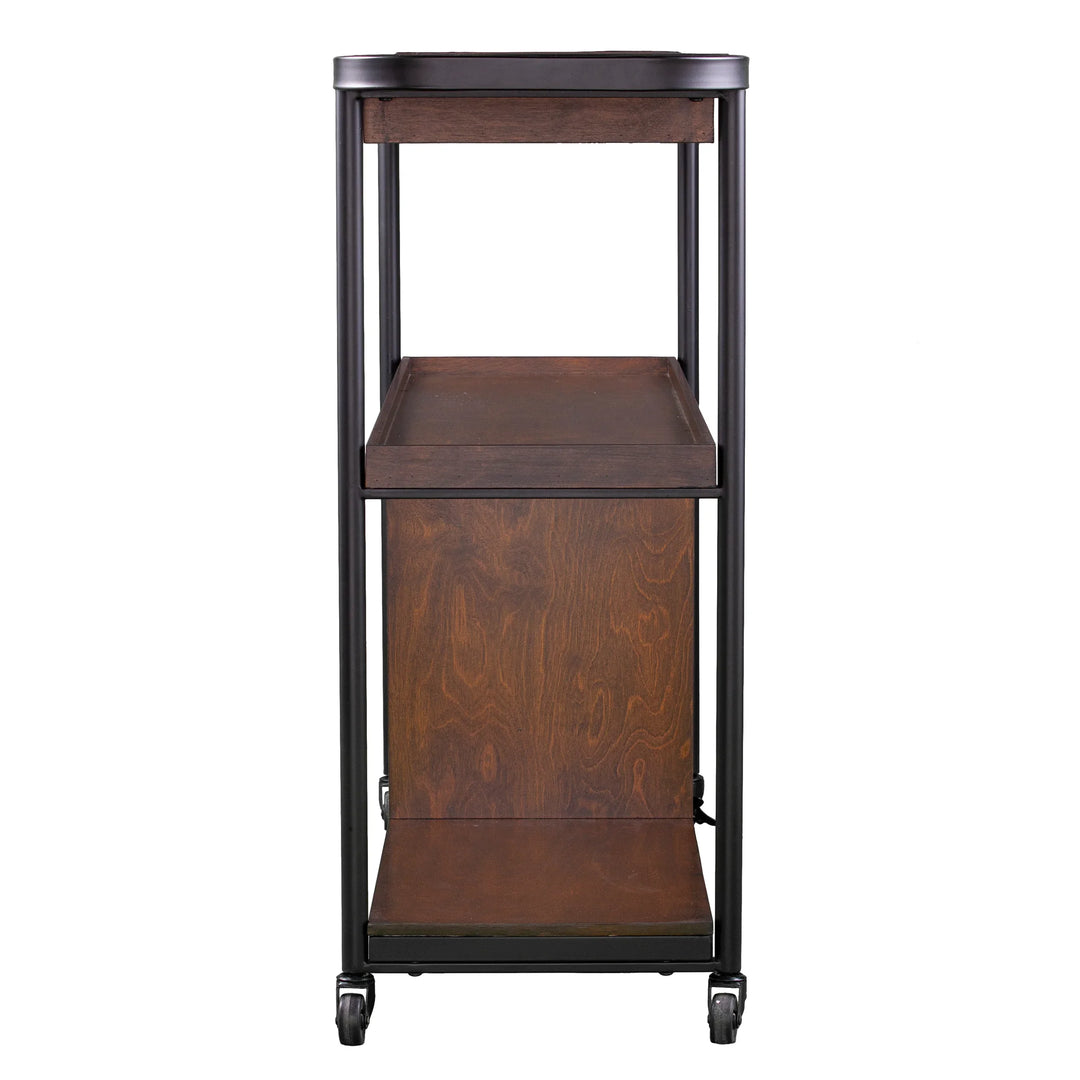 Tonsley Rolling Wine Cart - AmericanHomeFurniture