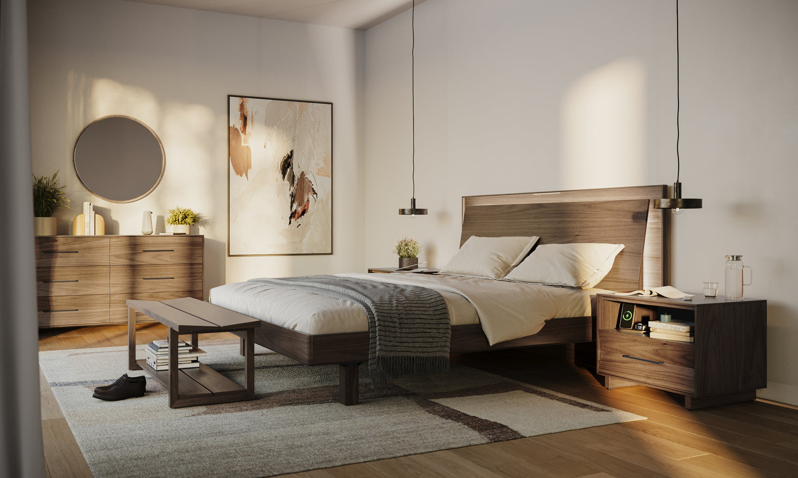 KAVA Bedroom 9681 Nightstand