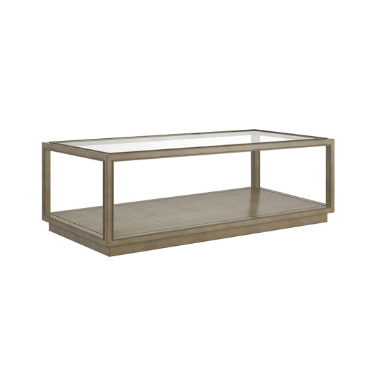 Glaze Rec Cktl Table-Quartz