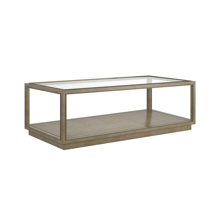 Glaze Rec Cktl Table-Quartz