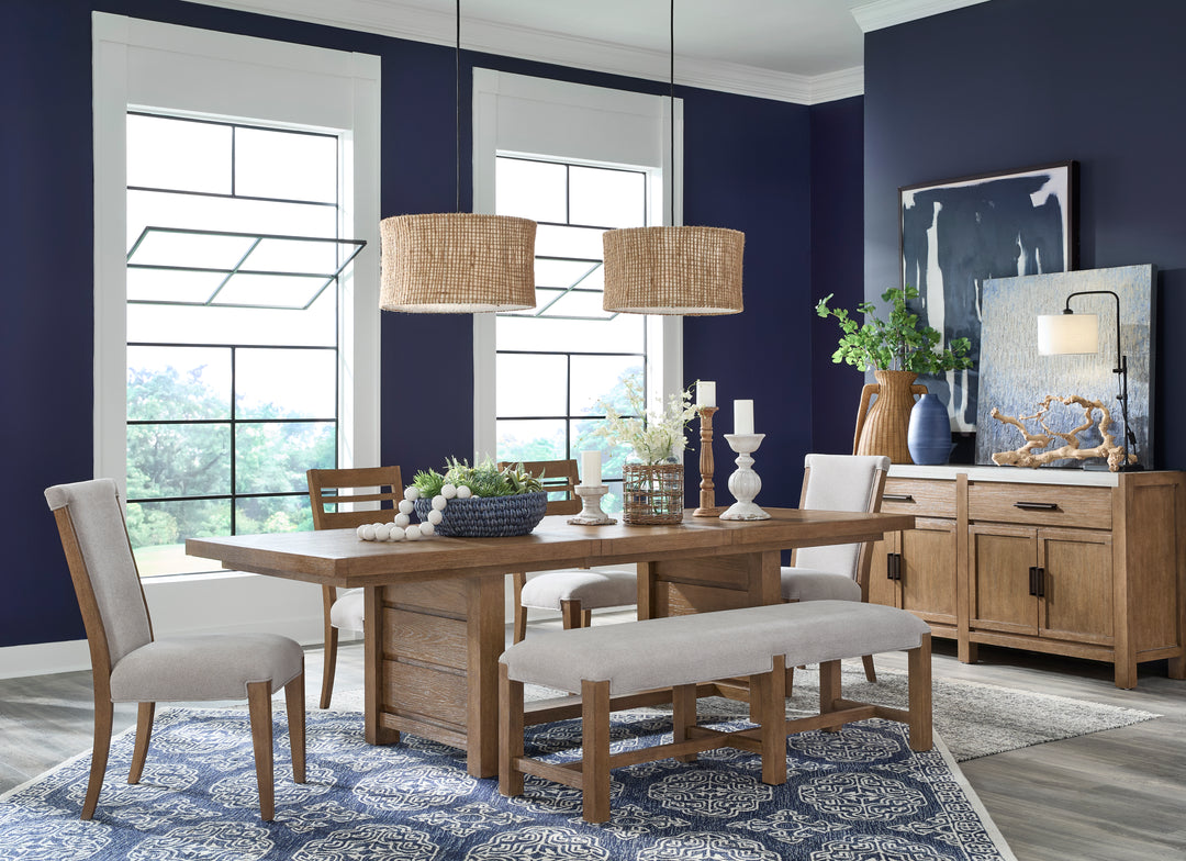 Plum Creek Sierra Brown Bench - D5768-68