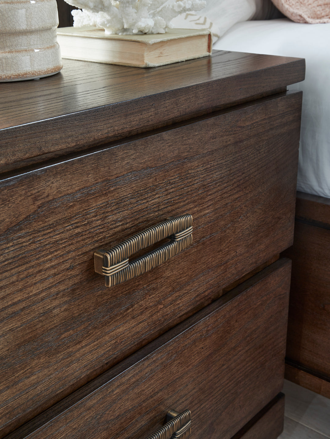 Sugar Mill Spiced Rum Drawer Nightstand - B5832-01